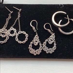 3 pairs Lois Hill Earrings ‼️screaming deal‼️